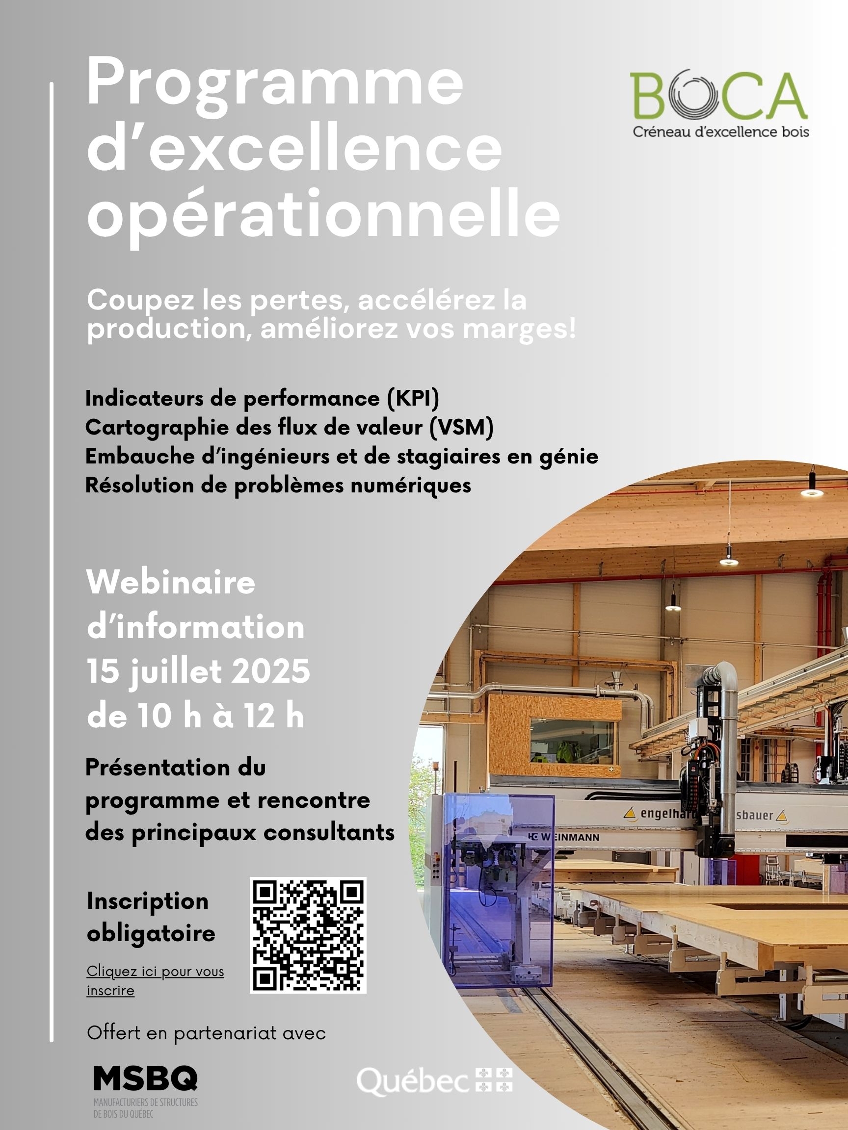 PROGRAMME D'EXCELLENCE OPÉRATIONNELLE